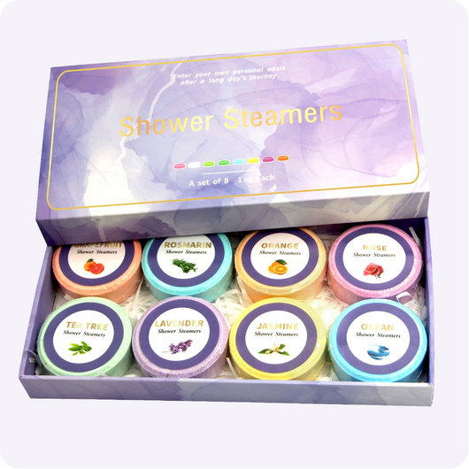 Shower steamers 8-pack