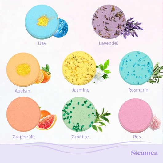 Shower steamers 8-pack